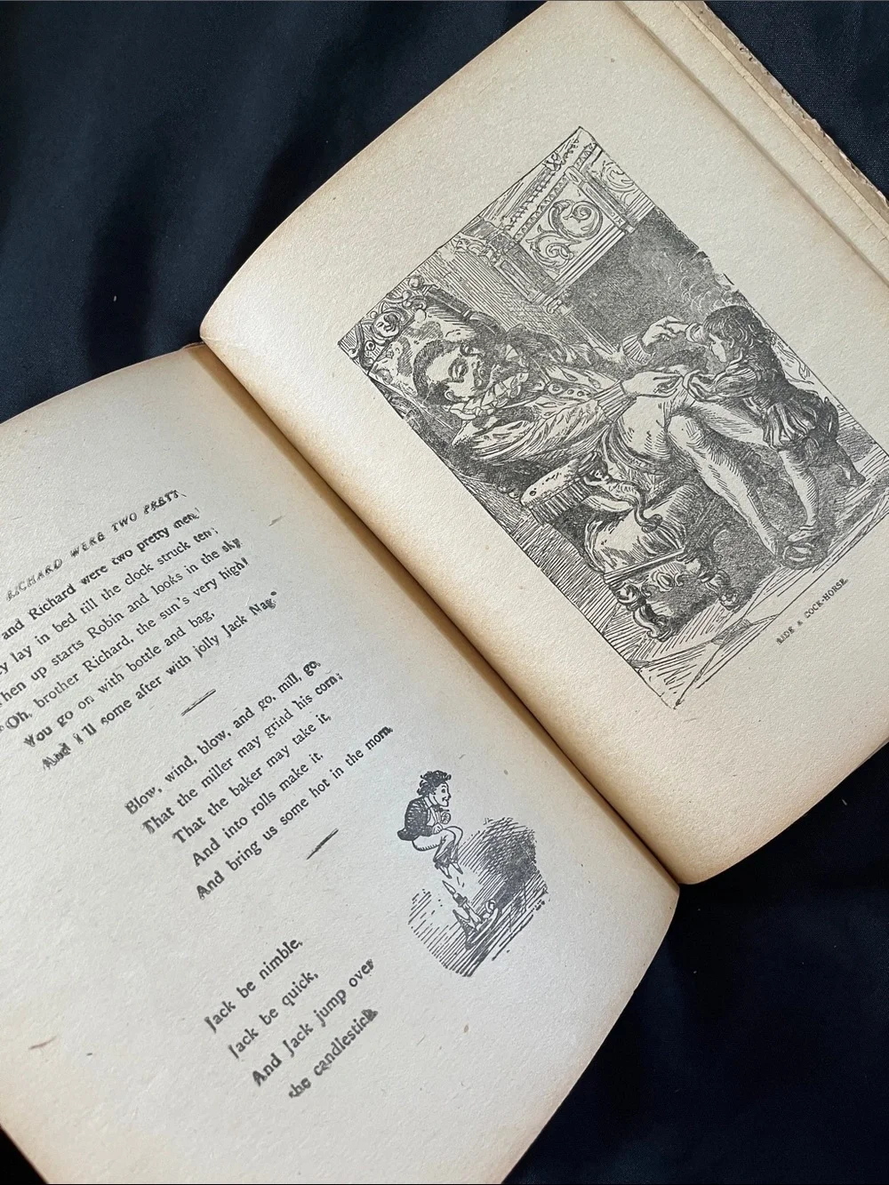 Antique MOTHER GOOSE ABC Book 1918 Inscription MA Donohue &Co Chicago